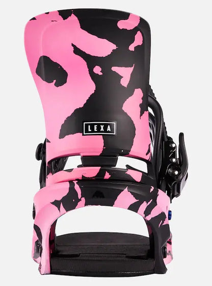 Burton Women's Lexa Snowboard Bindings - Pink/Blk BURTON