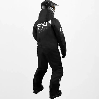 FXR Men's Recruit F.A.S.T Insulated Monosuit - Blk/Wht FXR