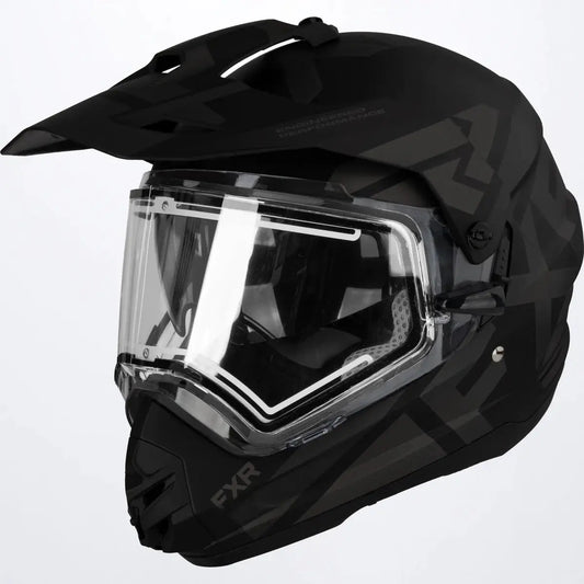 FXR Torque X Team Helmet W/ E Shield & Sun Shade FXR