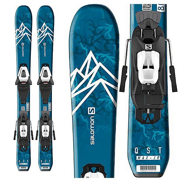 [L408913000] SALOMON SKI SET L QST MAX JR S+C5 GW J75 SALOMON