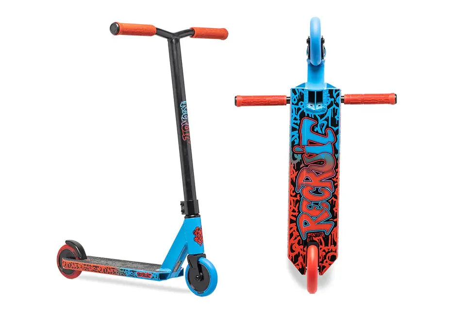 Lucky Recruit Mini Scooter - Red/Blue LUCKY