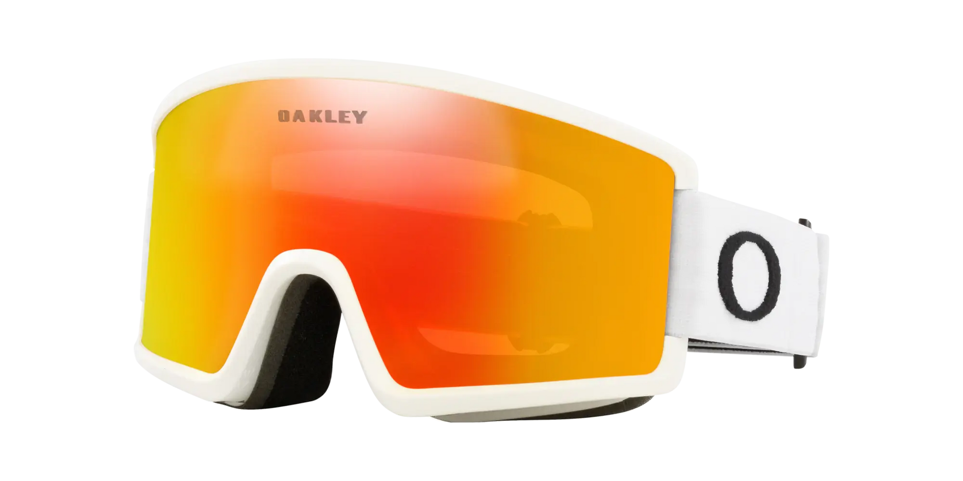 Oakley Target Line L Goggles Mat White Fire Iridium OAKLEY