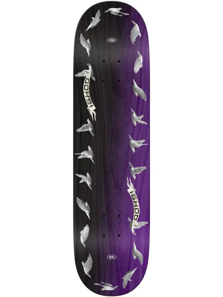 Real Ishod Mobius Doves TT 8.25 Skateboard Deck REAL