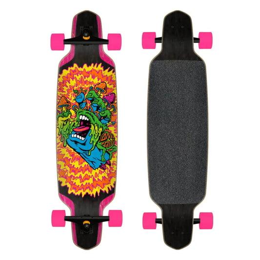 SANTA CRUZ TOXIC HAND 37.5IN DROP DOWN LONGBOARD SANTA CRUZ