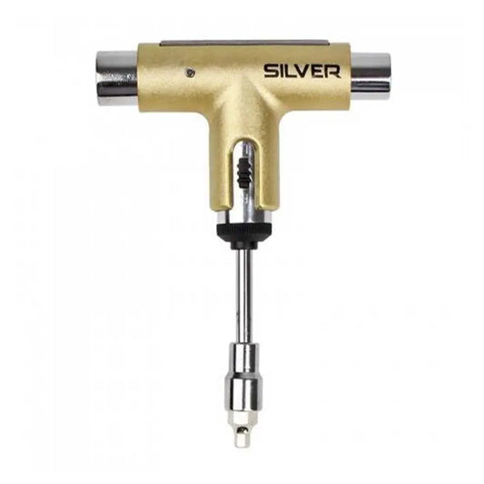 SILVER TRUCKS SKATE TOOL SILVER