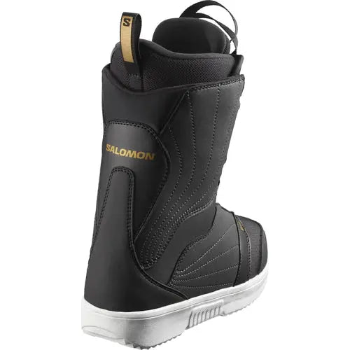 Salomon Pearl Boa Snowboard Boots - Blk/Wht/Gold SALOMON