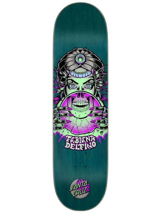 Santa Cruz Delfino Fortune Teller Glow 8.25 VX Deck SANTA CRUZ
