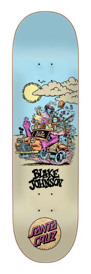 Santa Cruz Johnson Beast Wagon 8.375 Skate Deck SANTA CRUZ