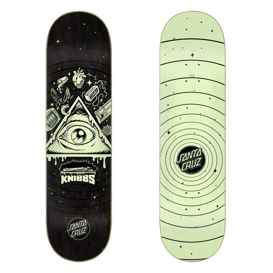 Santa Cruz Knibbs Paralysis 8.25 Skate Deck SANTA CRUZ