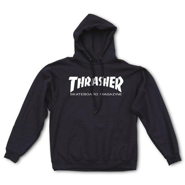 [THR-311193-BLK-SP21] THRASHER SKATE MAG HOODIE THRASHER