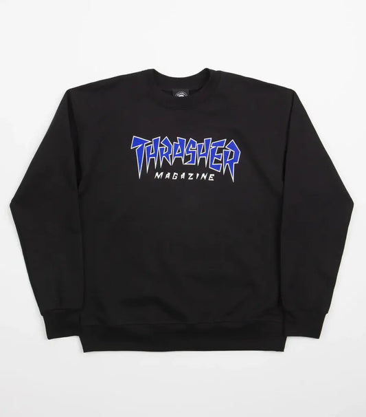 THRASHER JAGGED LOGO SKATE CREWNECK THRASHER