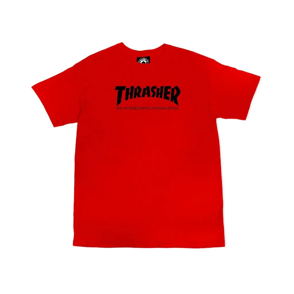 Thrasher Youth Skate Mag Tee - Red THRASHER