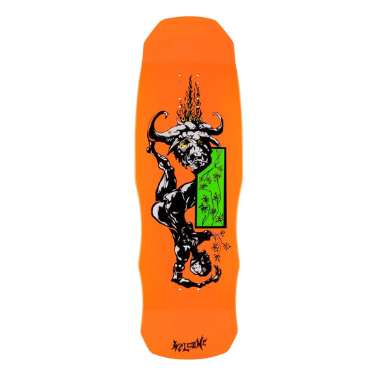 WELCOME HORNY DARK LORD 9.75 SKATE DECK WELCOME